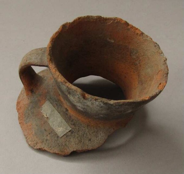 Fragment of a clay vessel