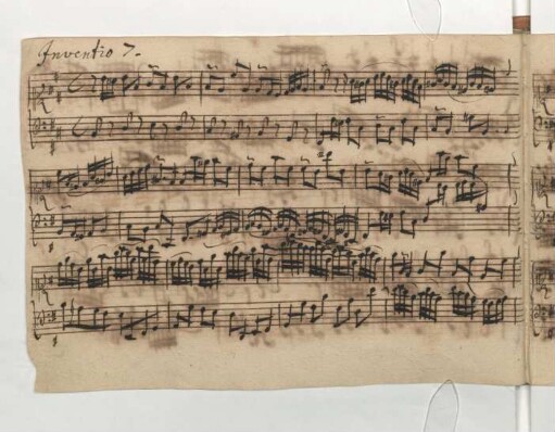 Inventionen; cemb; h-Moll; BWV 786