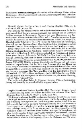 Deutscher Künstlerbund, 34. Jahresausstellung, 2 Bde., 1986 Vielfalt der Bilder, 1936 verbotene Bilder, Siegfried Neuenhausen (Hrsg.), Marianne Lyra-Wex (Hrsg.) : Berlin, Deutscher Künstlerbund, 1986