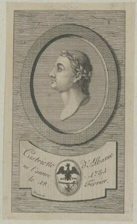 Bildnis des Steffane Annibale Castriotto d'Albanie