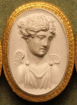 Kopf der Victoria im Halbprofil (Daktyliothek, Erstes Mythologisches Tausend)