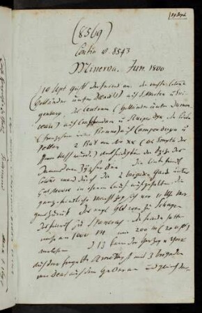 8569-8588, 19. Sept. 1800 Contin. v. 8543 Minerva Jun. 1800