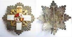 Militär-Verdienstorden, rote Abteilung für Verdienste in Kriegszeiten, Stern zum Ritter 2. Klasse, Spanien