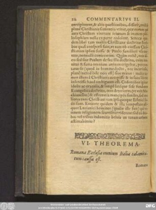 VI. Theorema.