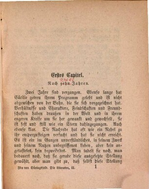 Die Literaten : socialer Roman, 2