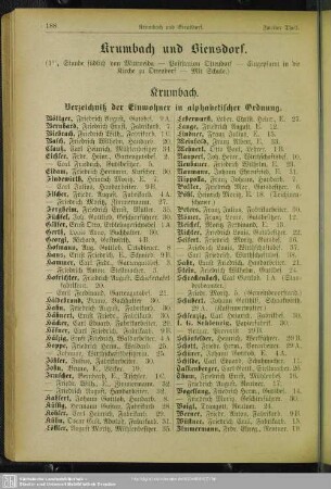 Krumbach und Biensdorf