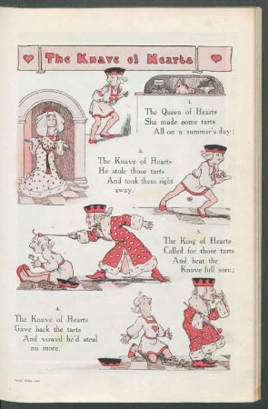 Tafel: The Knave of Hearts.