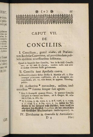 55-73, VII. De Conciliis.