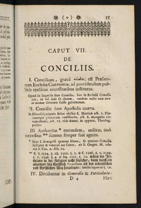 55-73, VII. De Conciliis.