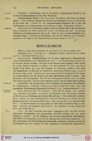 ⟦Mingolsheim⟧