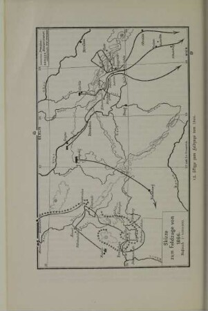 Skizze zum Feldzug von 1866