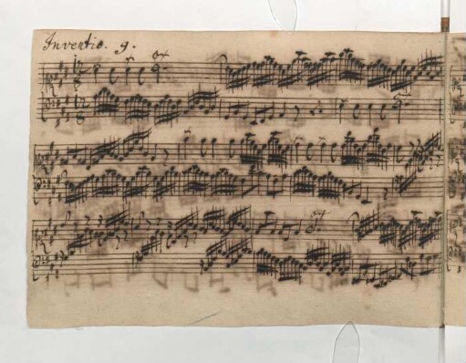 Inventionen; cemb; A-Dur; BWV 783