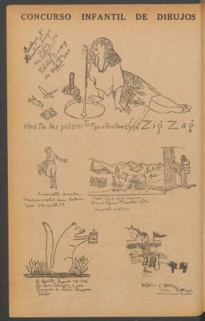 Concurso infantil de dibujos - [Varias ilustraciones]