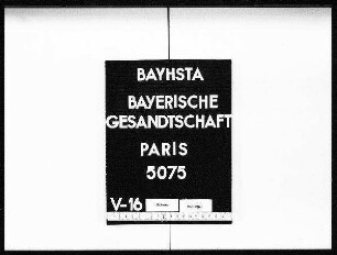 Willmersdörffer, Aron, aus Floß, Handelsreisender in Paris, Paßausstellung