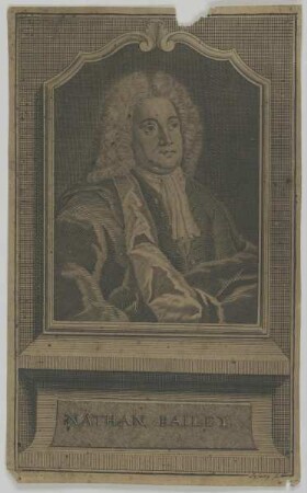 Bildnis des Nathan Bailey
