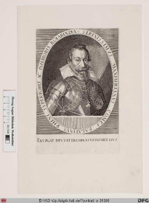 Bildnis Maximilian I., Herzog (1630 Kurfürst) von Bayern (reg. 1597-1651)
