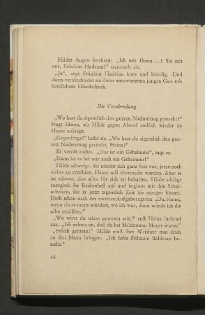 Die Verabredung