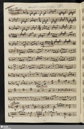 693. Finale: Nume terribile benigno fatevi / Galuppi, B.