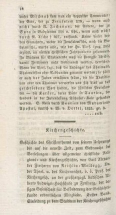 14-27 Kirchengeschichte