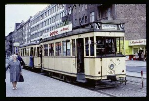 Strassenbahn 74 30.4.63.