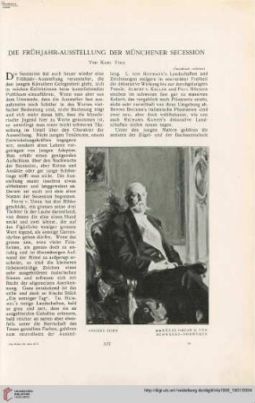 Die Frühjahr-Ausstellung der Münchener Secession