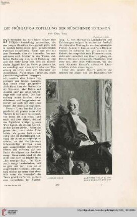 Die Frühjahr-Ausstellung der Münchener Secession
