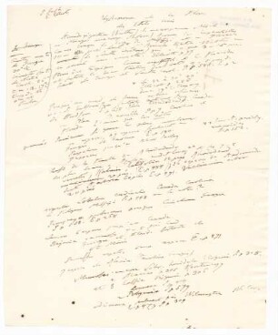 Notizen, Excerpte und Publikationsfragmente zur Pflanzengeographie
