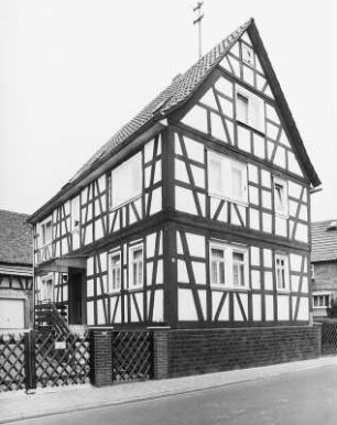 Fachwerkwohnhaus; Büdingen, Untergasse 6
