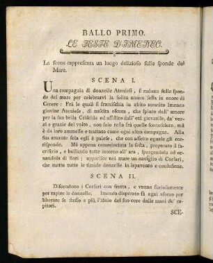 60-69, Ballo Primo.; Erster Tanz.