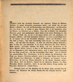 Jahresbericht von der Königlichen Studien-Anstalt zu Dilingen. 1815