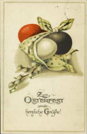 Zum Osterfest sende ich herzliche Grüße!
