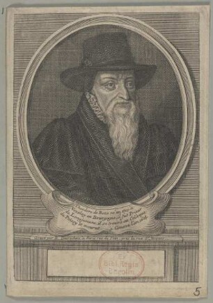 Bildnis des Theodore de Beze