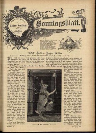 Ausgabe vom Sonntag, den 19. April 1908.