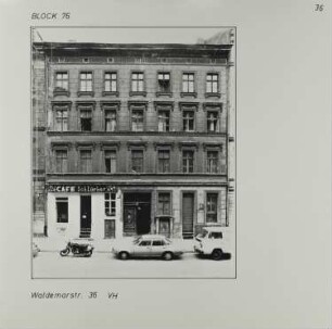 Fotografie: Waldemarstr. 36, um 1981