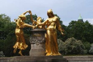 Mozartbrunnen, Dresden