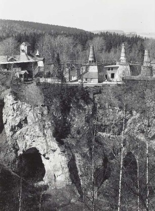 Abbau, Untertage, Kalkbruch, Lengefeld