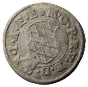 Fundmünze, 1/2 Batzen, 2 Kreuzer, 1624