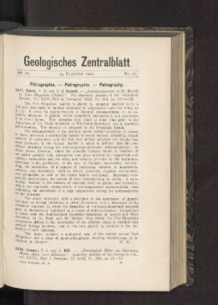 15. Dezember 1912. No. 10.
