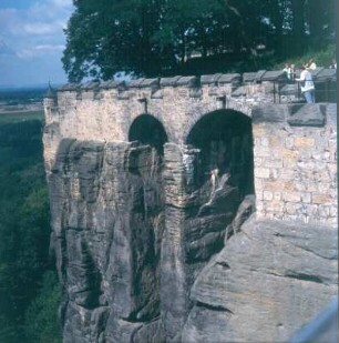 Festung. Brustwehr : Königstein (Sächsische Schweiz). Festung. Brustwehr
