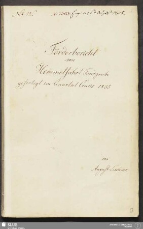 Förderbericht von Himmelfahrt Fundgrube - 18.6960 4.