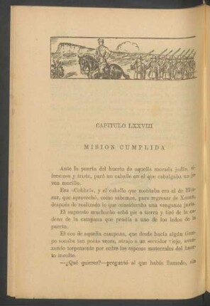 Capítulo LXXVIII - Misión cumplida