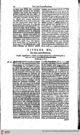 Titulus XVI