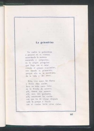 La golondrina