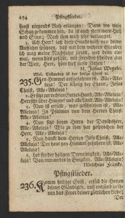Pfingstlieder