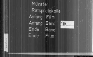 Ratsprotokolle des Jahres 1709
