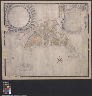 Geometrischer Grundriss von dem königlichem Amt Brachwitz