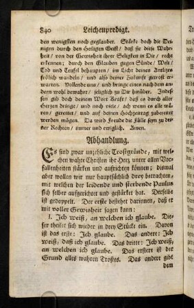 840-860, Abhandlung