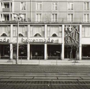 Dresden-Altstadt, Wilsdruffer Straße 16. Wohn- und Geschäftshaus (mit "herrenmode")