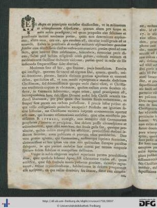 De Ecclesia Militante Observationes Selectae.