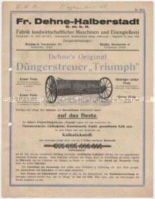 Düngerstreuer "Triumph"